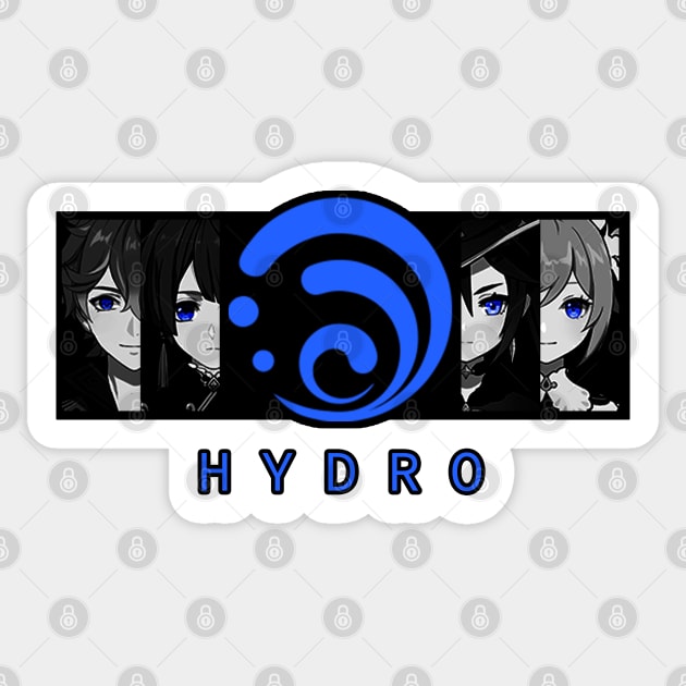 Hydro Design Sticker by TWENTEETWO Apparel